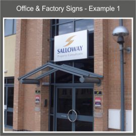 Office & Factory Signs